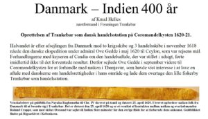 Danmark-Indien 400 år